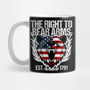 The Right To Bear Arms Gun Owner Mug